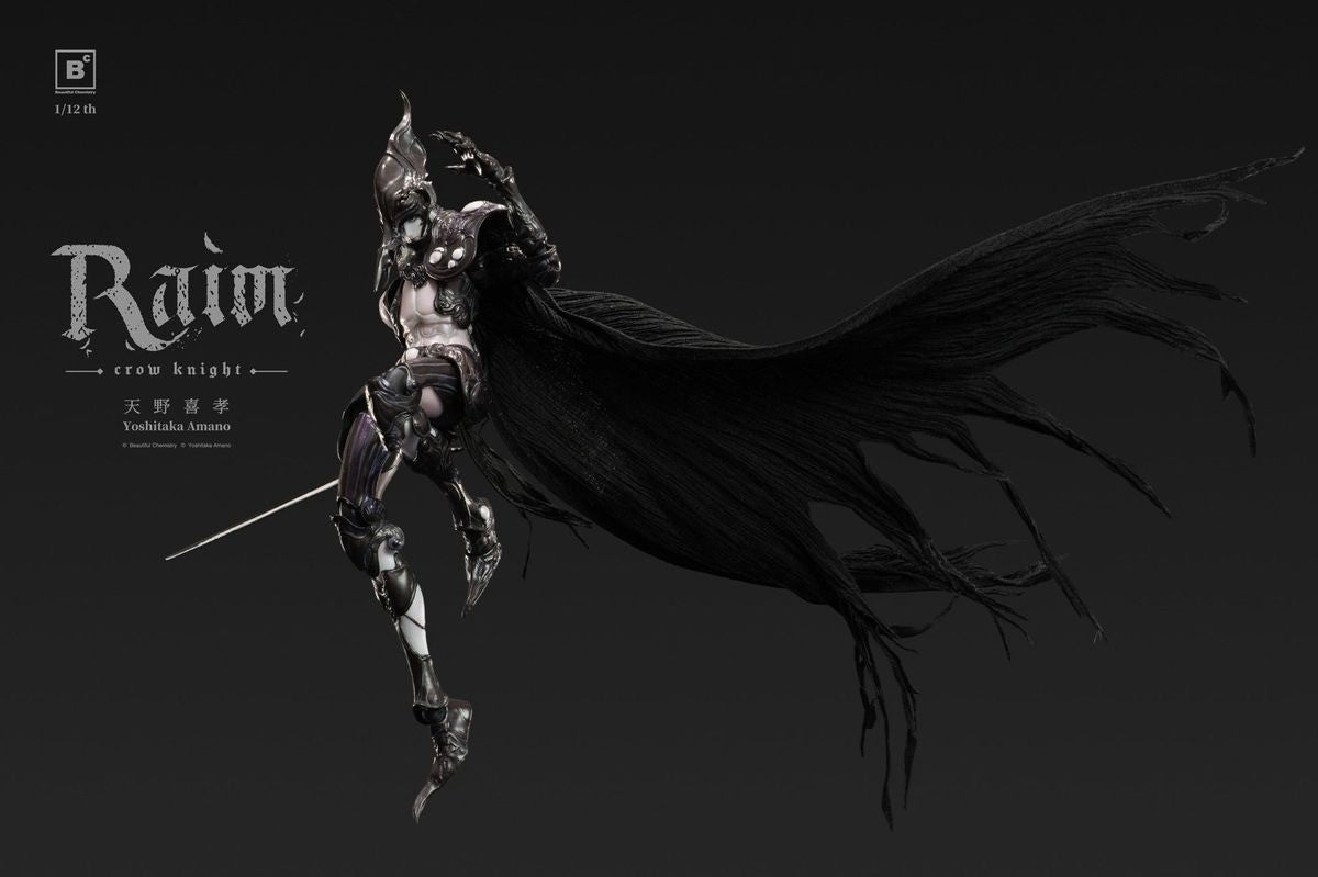Yoshitaka Amano Crow Knight Raim 1/12 Art Figure Collectible PREORDER Jan 2027