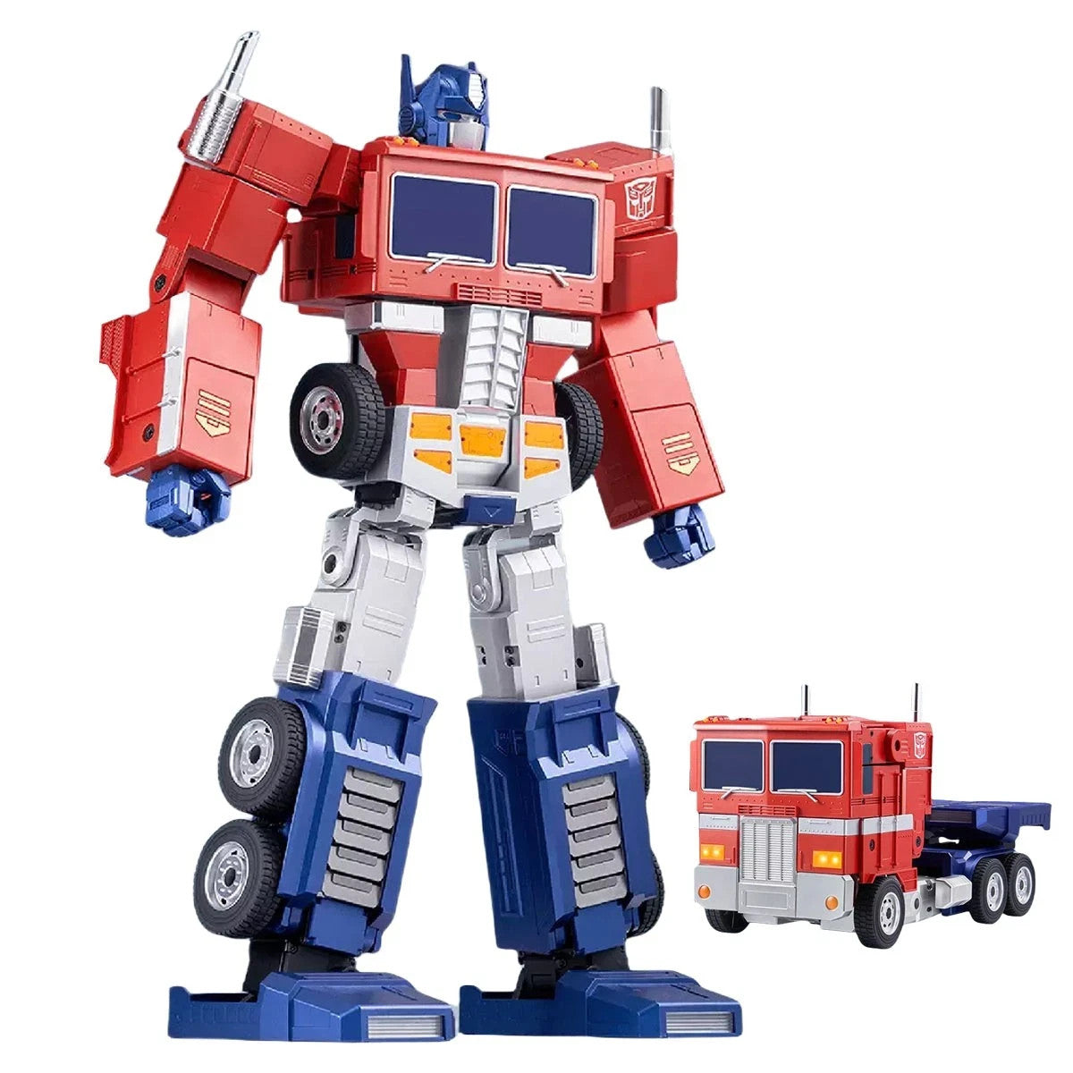 Robos Transformers Optimus Prime Elite Edition Auto-Converting Robot G1 Voice RC