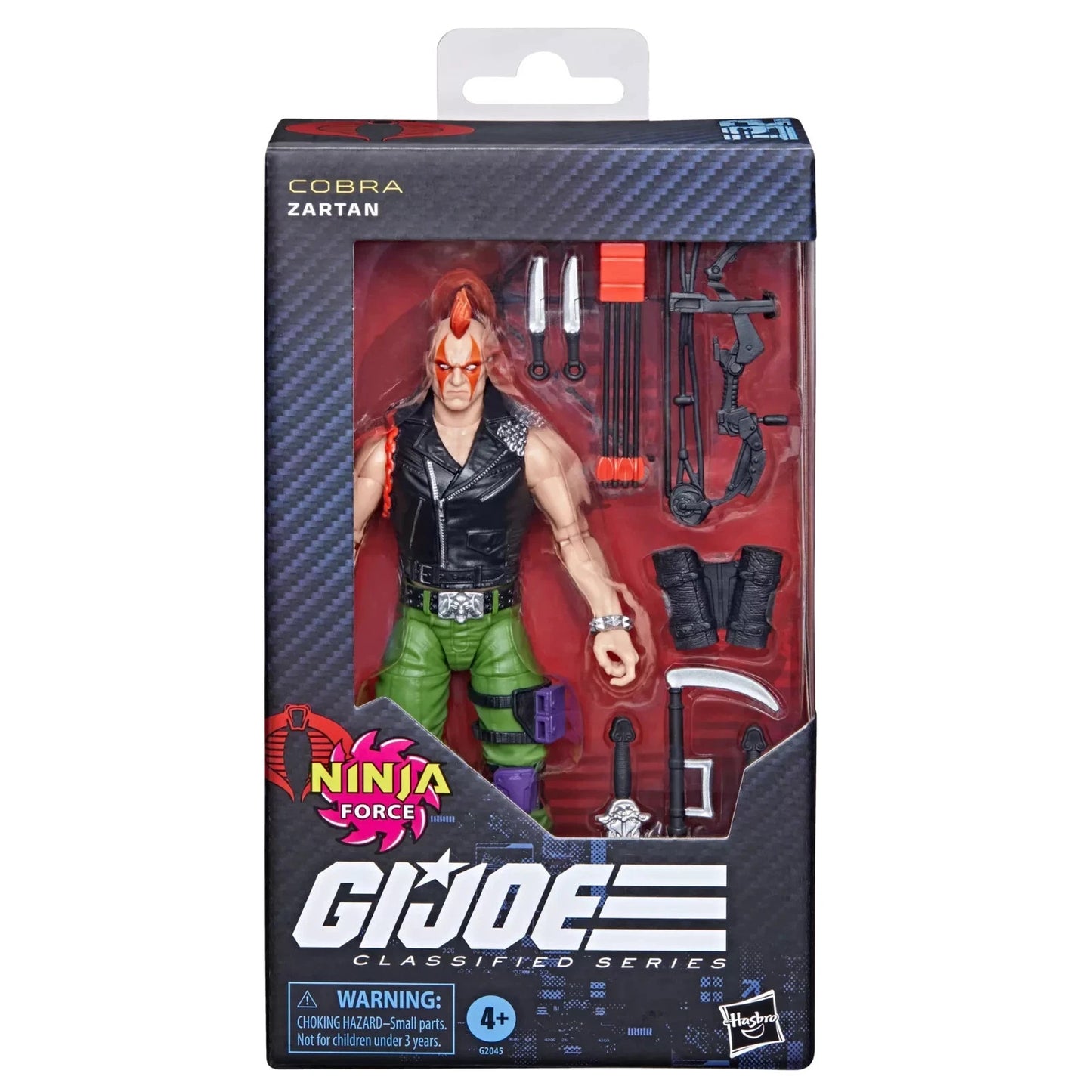 GI Joe Classified Series Zartan Ninja Force 6 Inch Action Figure Hasbro New