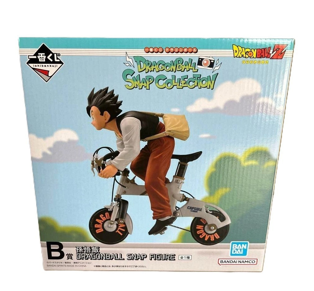 Dragon Ball Ichiban Kuji Snap Collection Son Gohan Bike Figure B Prize