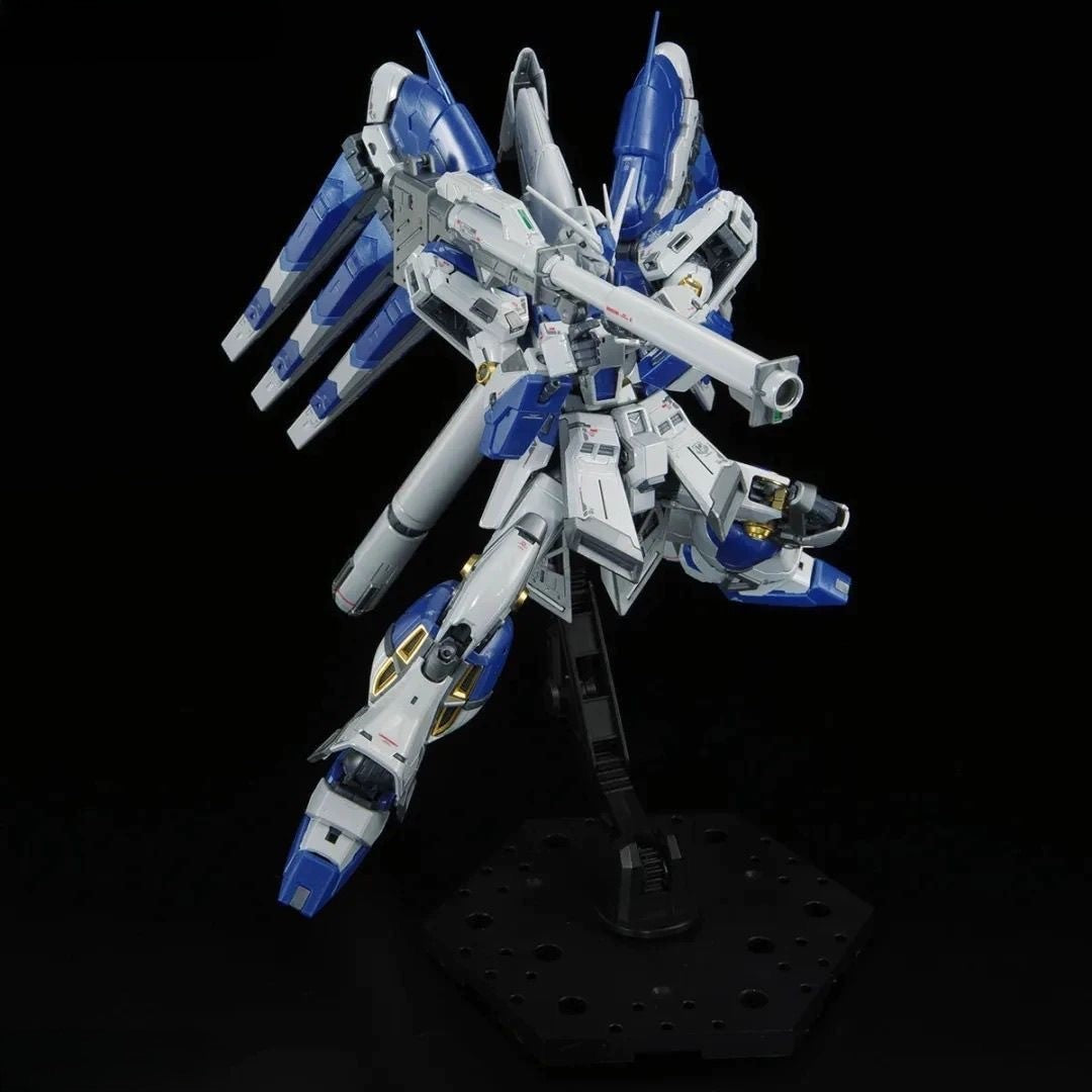 Bandai RG 1/144 Hi-V Gundam Titanium Finish The Gundam Base Limited New