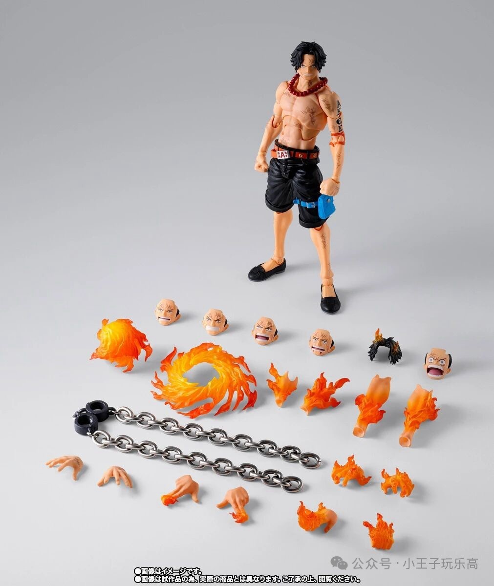 SHF Portgas D Ace Marineford One Piece Figure Bandai Preorder