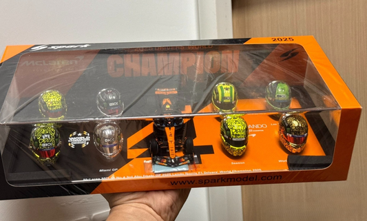Spark Lando Norris 2025 F1 World Champion McLaren MCL39 Set 1/43