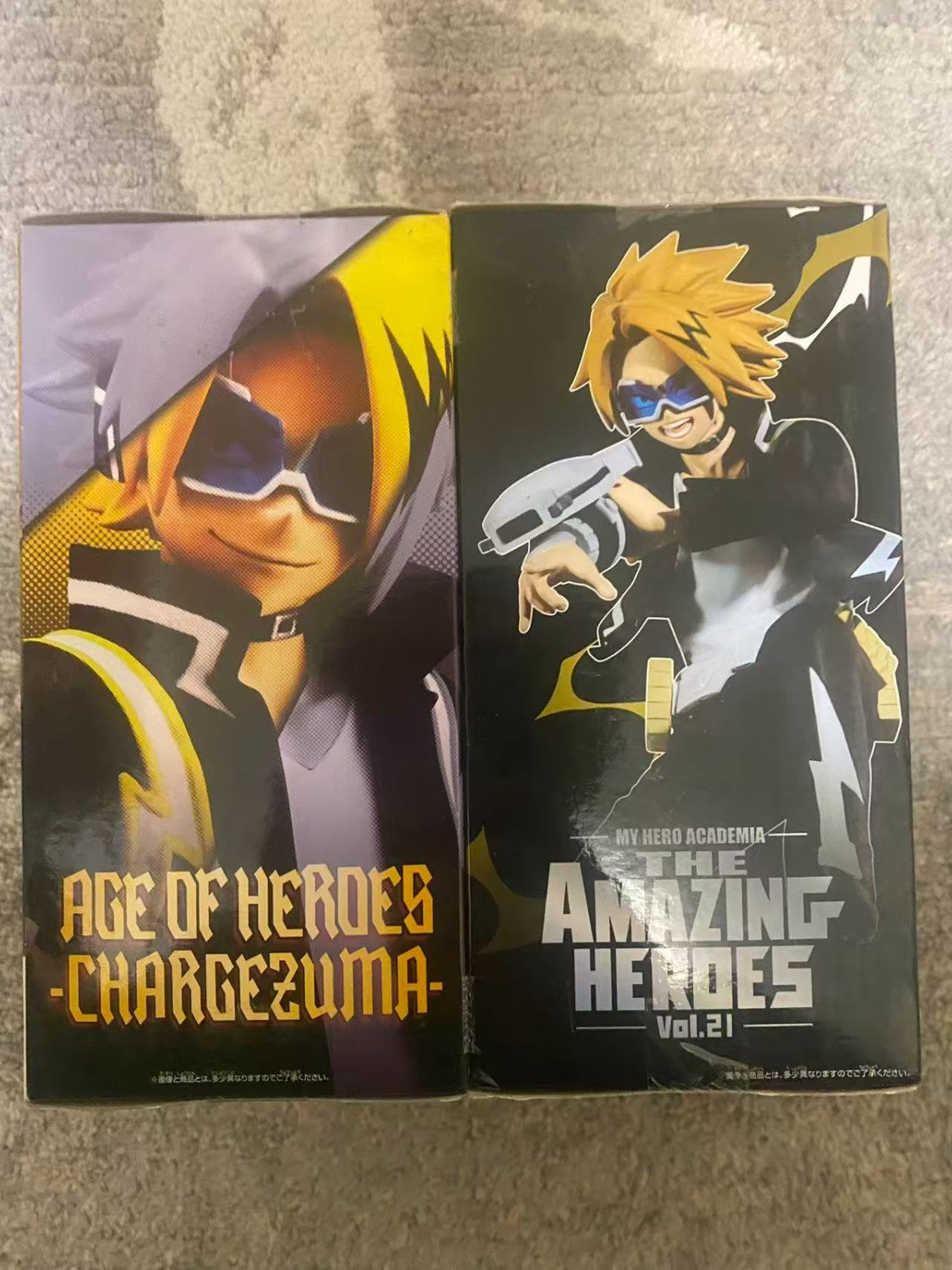 My Hero Academia Denki Kaminari Figures Set | Age of Heroes & Amazing Heroes