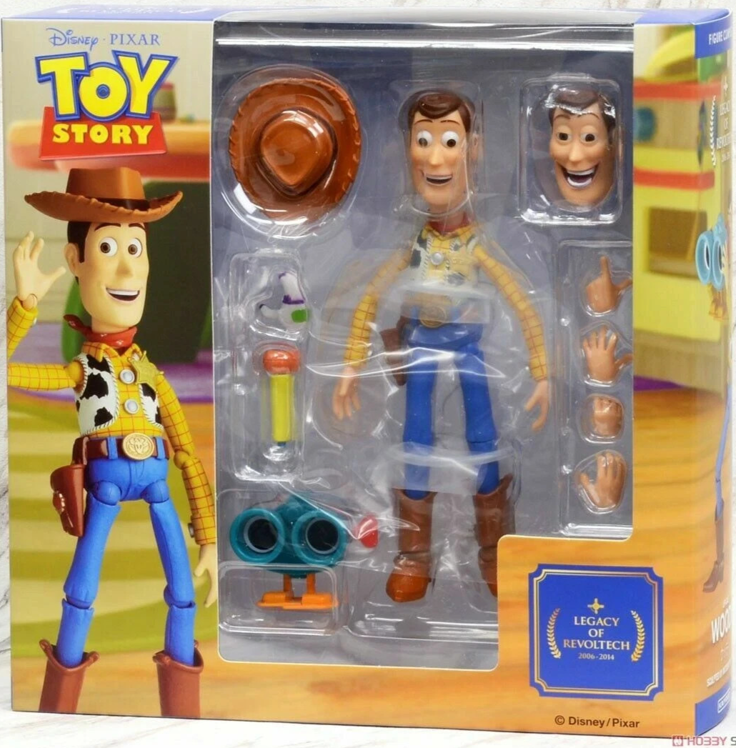 Kaiyodo Revoltech Woody Toy Story Legacy of Revoltech Action Figure