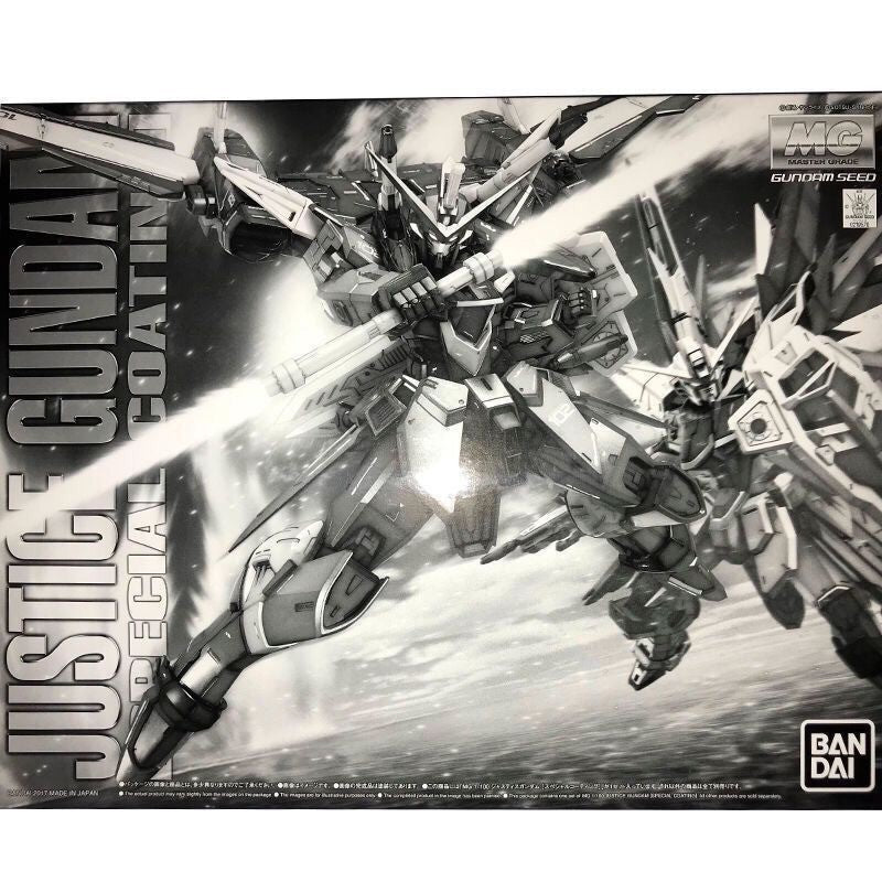 Bandai MG PB Justice Gundam 1/100 Model Kit Mobile Suit Gundam SEED