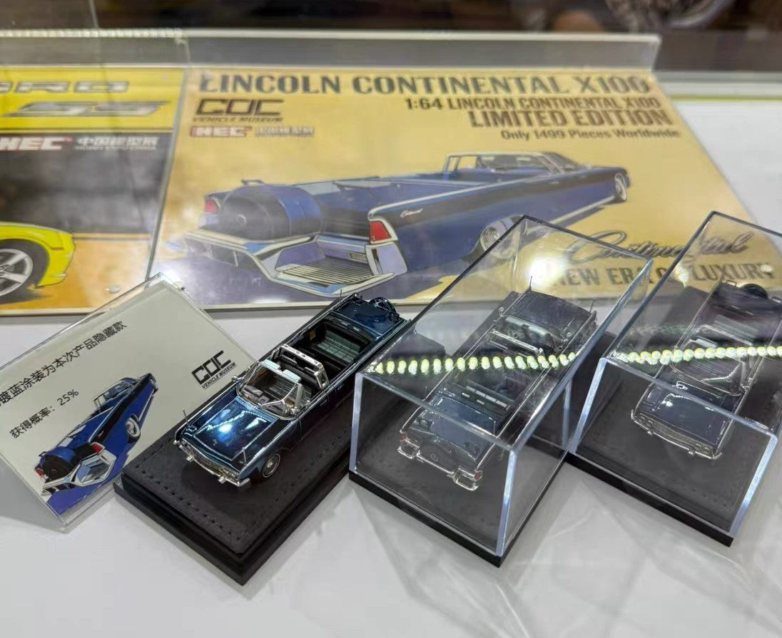 GOC Lincoln Continental SS-100-X JFK Presidential Car 1/64 Model