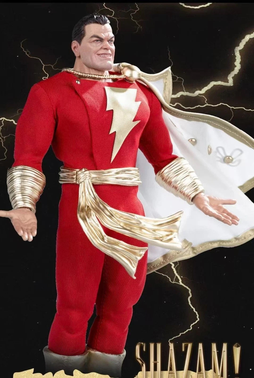 Shazam 1/12 Scale Action Figure GONG DC Comics Warner Bros Licensed Set