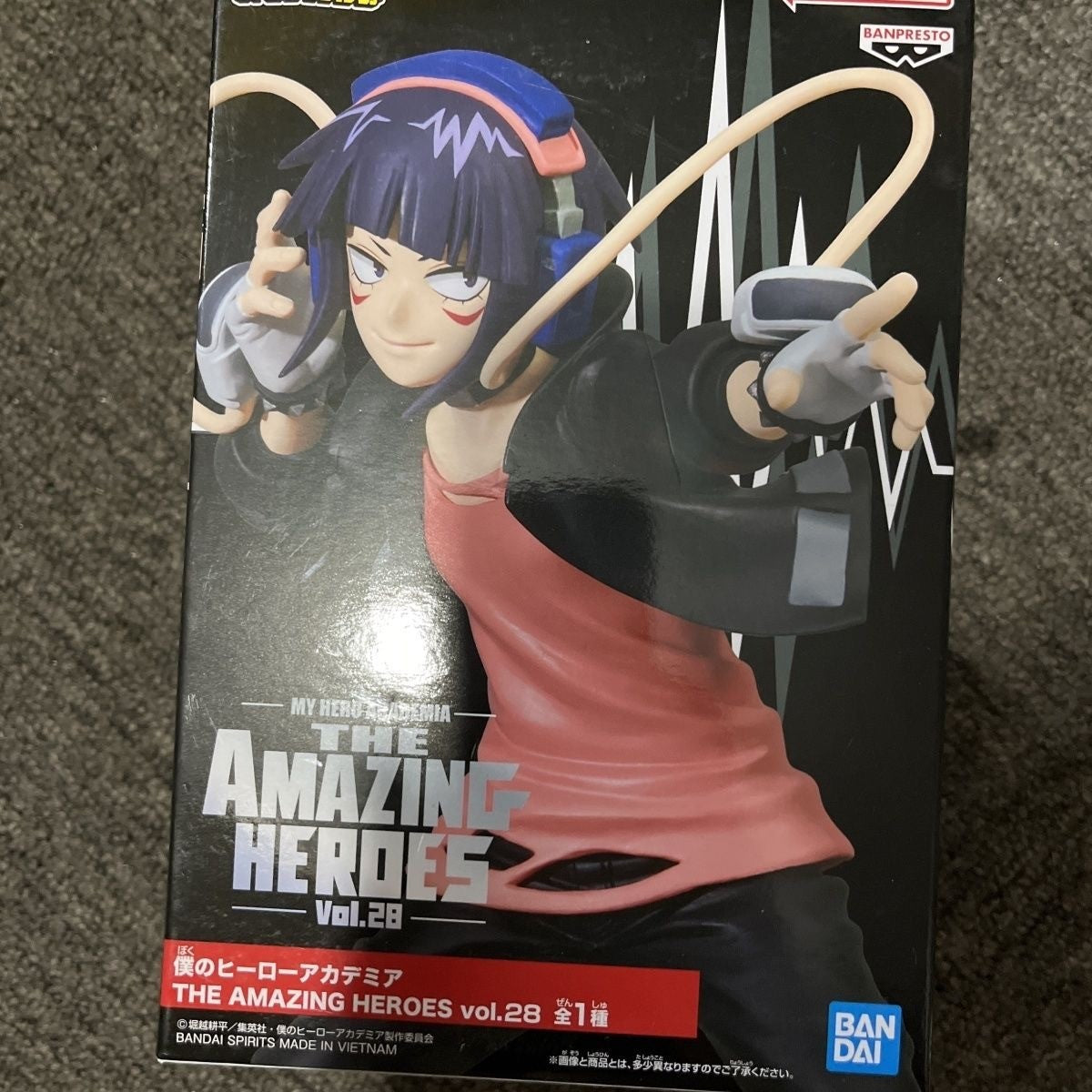 My Hero Academia Kyoka Jiro The Amazing Heroes Vol.28 Figure Banpresto