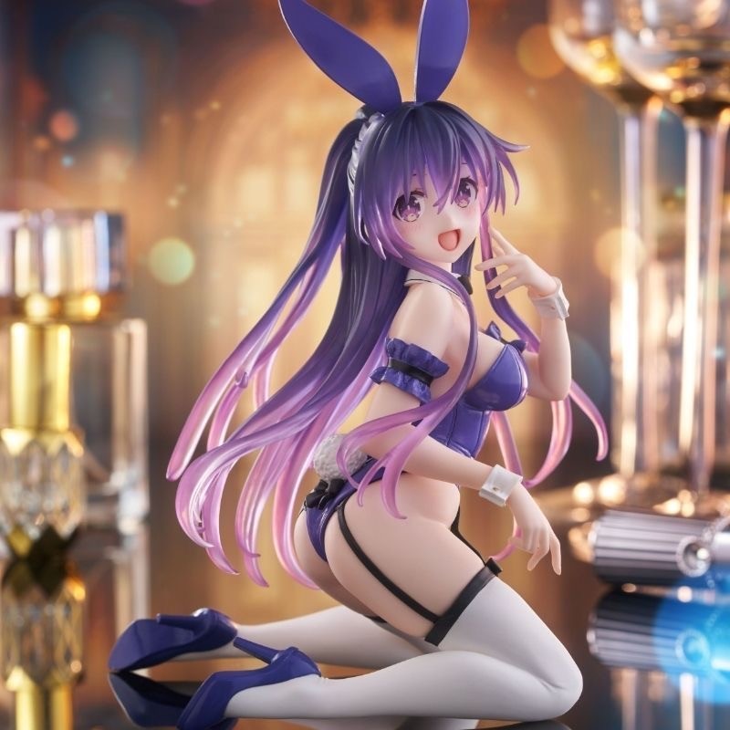 Taito Date A Live V Kurumi Tokisaki Desktop Cute Bunny Ver. Figure NEW Authentic
