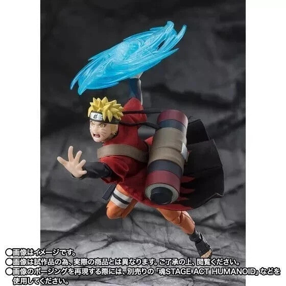 SH Figuarts Naruto Uzumaki Bundle Kurama Link Mode & Sage Mode Bandai SHF Set