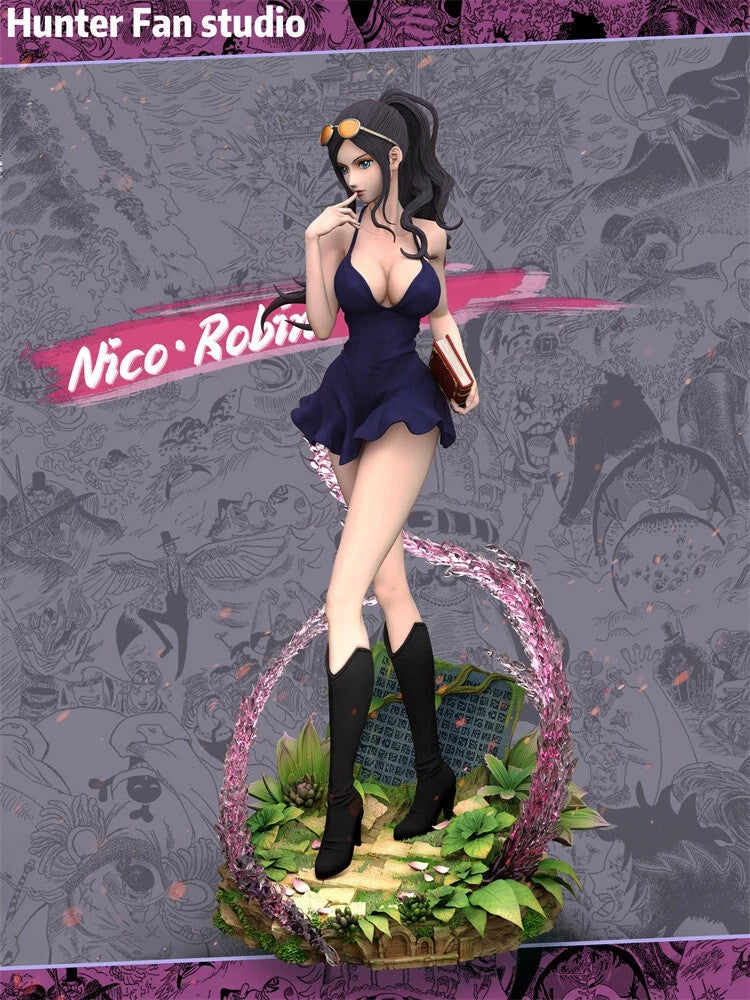 Hunter Fan Studio One Piece Nico Robin Resin 1/6 Statue GK Figure Model