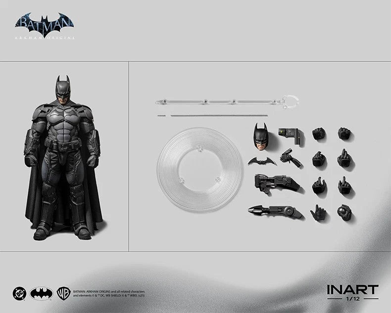 INART Batman Arkham Origins 1/12 Figure DC Collectible Action Figure PREORDER
