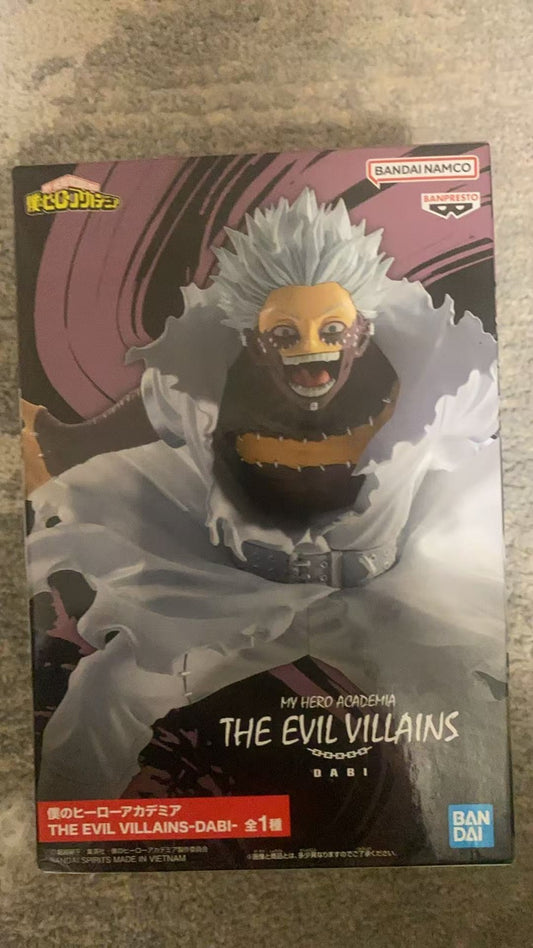My Hero Academia The Evil Villains Dabi Figure | Bandai Banpresto Authentic