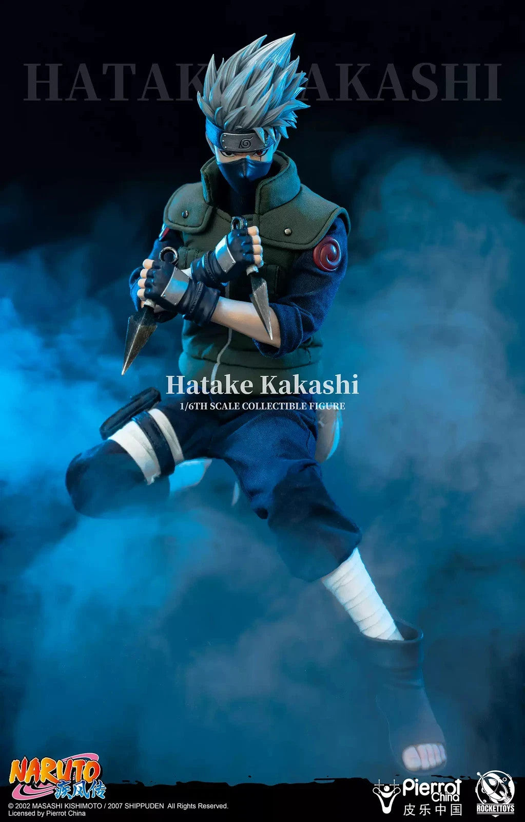 Rocket Toys Hatake Kakashi 1/6 Scale Figure Naruto Shippuden Ninja