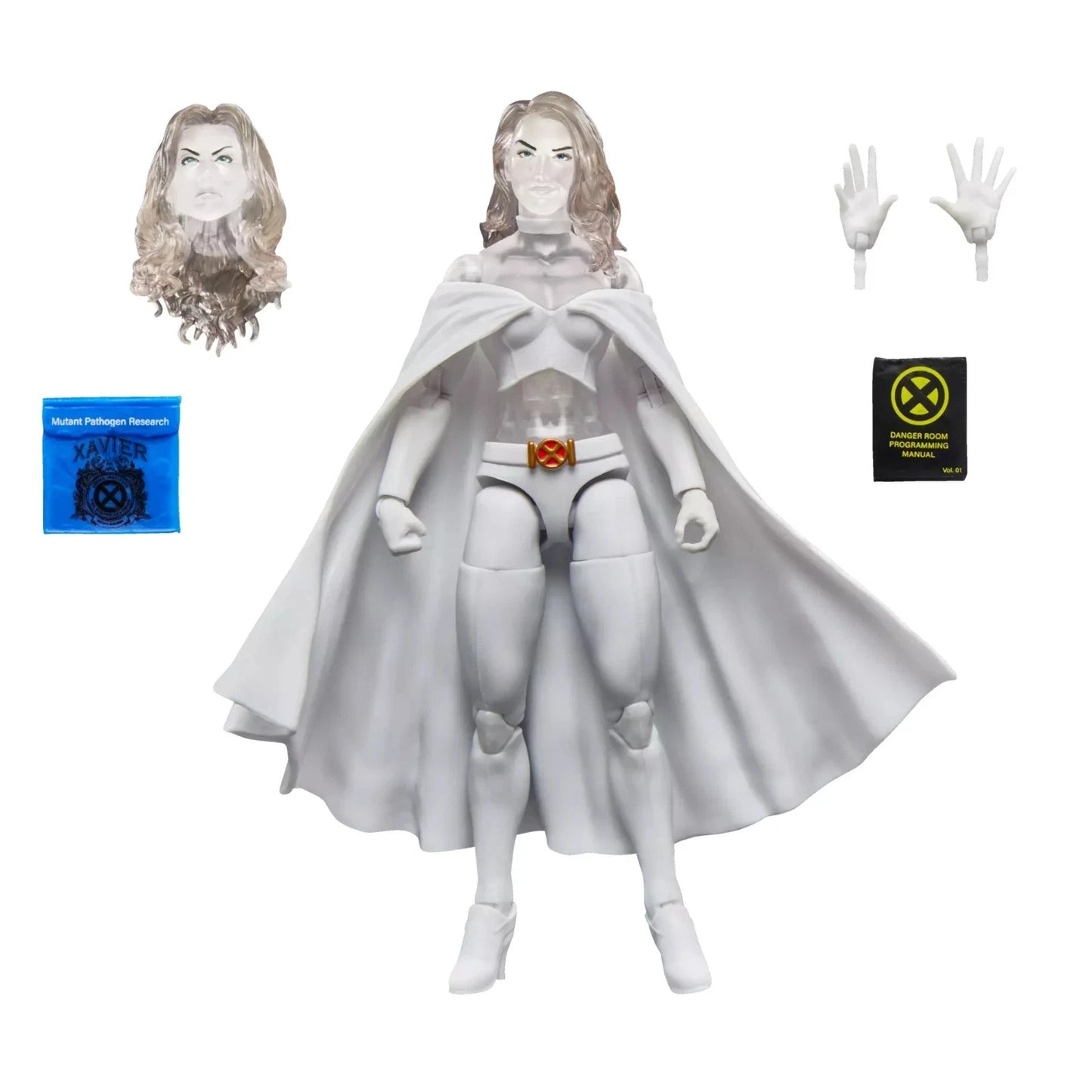 Marvel Legends Emma Frost Diamond Form X-Men Retro Card Hasbro Figure New