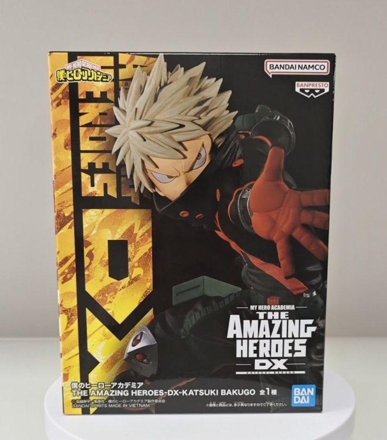 My Hero Academia The Amazing Heroes DX Katsuki Bakugo Figure Banpresto Bandai