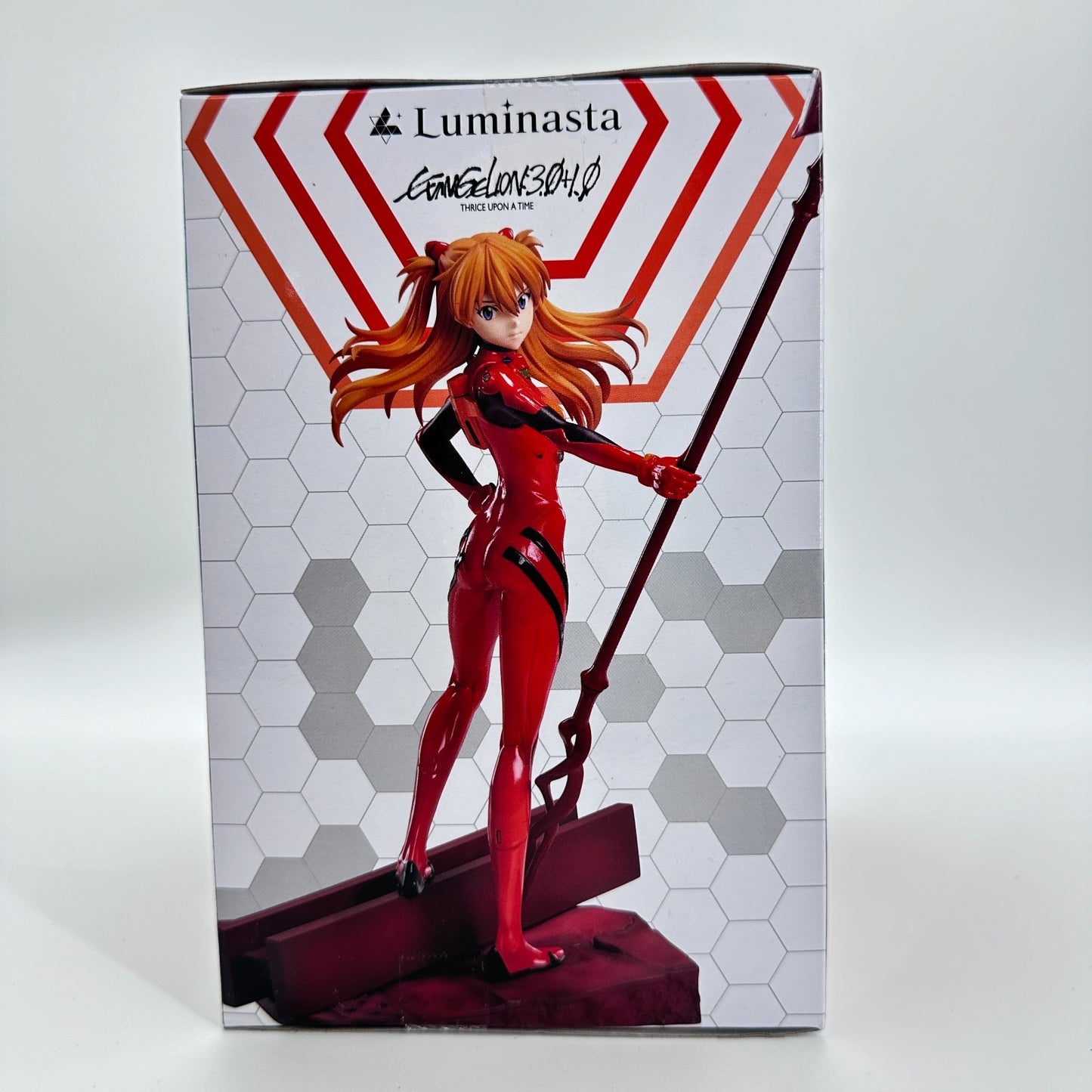 Asuka Shikinami Langley Luminasta Figure | Evangelion SEGA Spear of Cassius