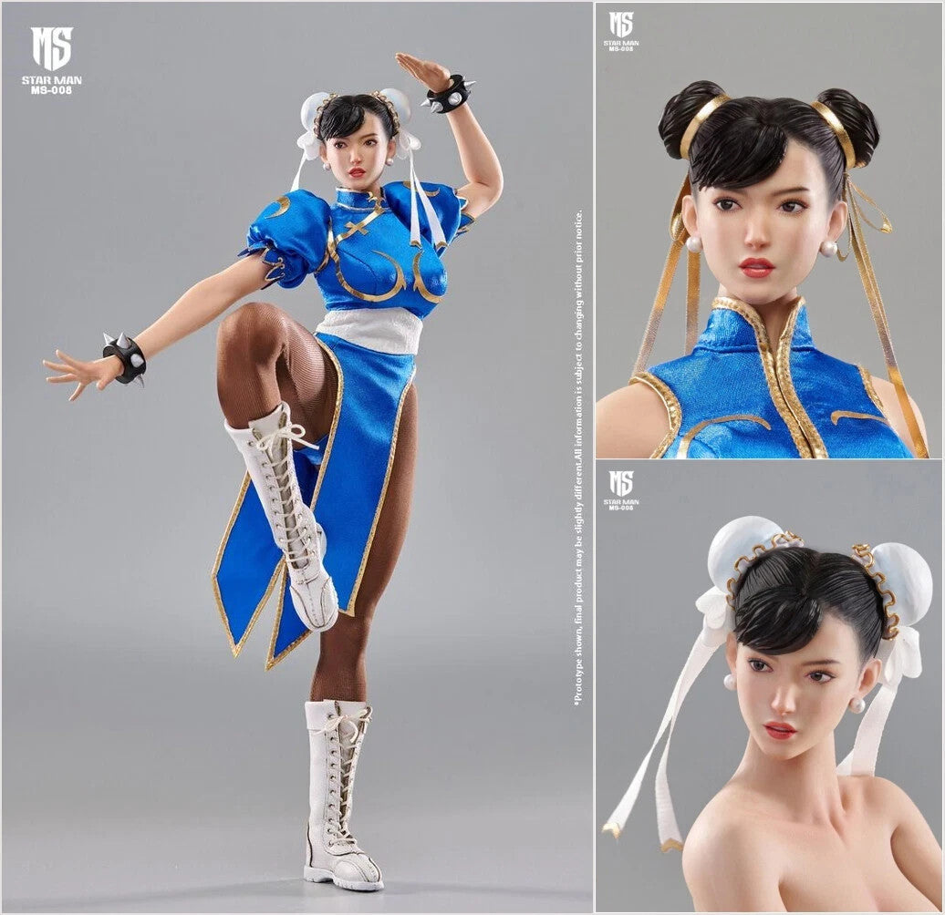 STAR MAN MS-008 1/6 Street Fighter Chunli Collectible Figure original release