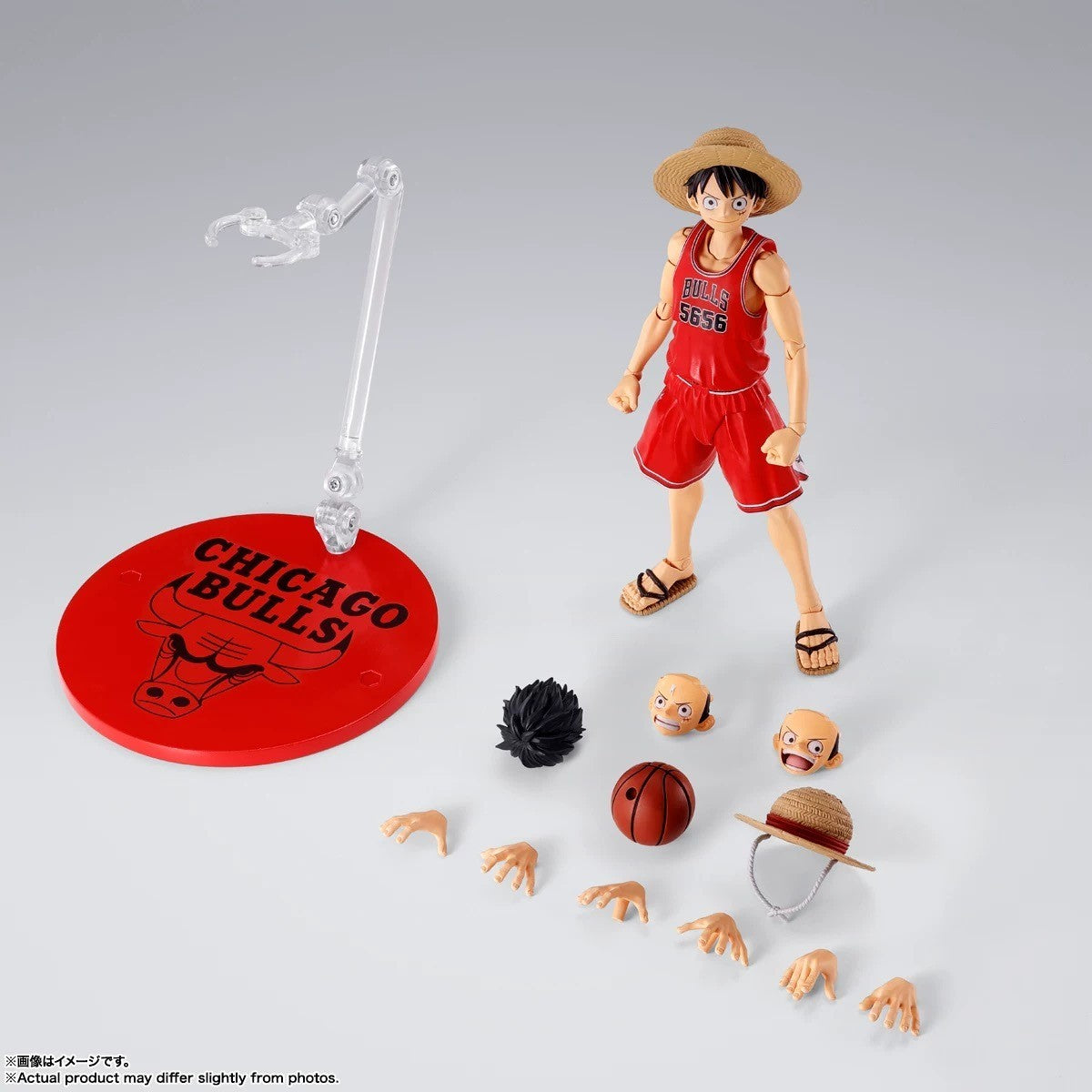 SHF One Piece Luffy Bulls Chicago Ver Figure S.H.Figuarts Bandai Preorder