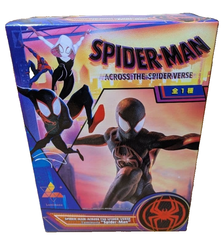 SEGA Luminasta Spider-Man Miles Morales Across the Spider-Verse Prize Figure NEW