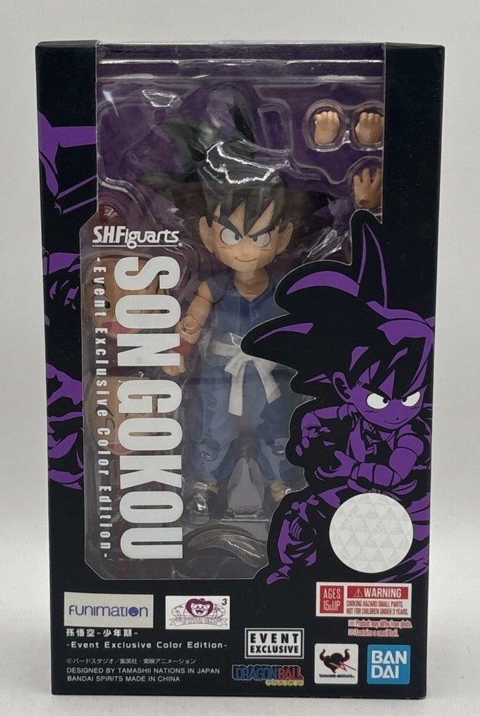 S.H.Figuarts Kid Goku Event Exclusive Color Edition Dragon Ball Bandai SHF