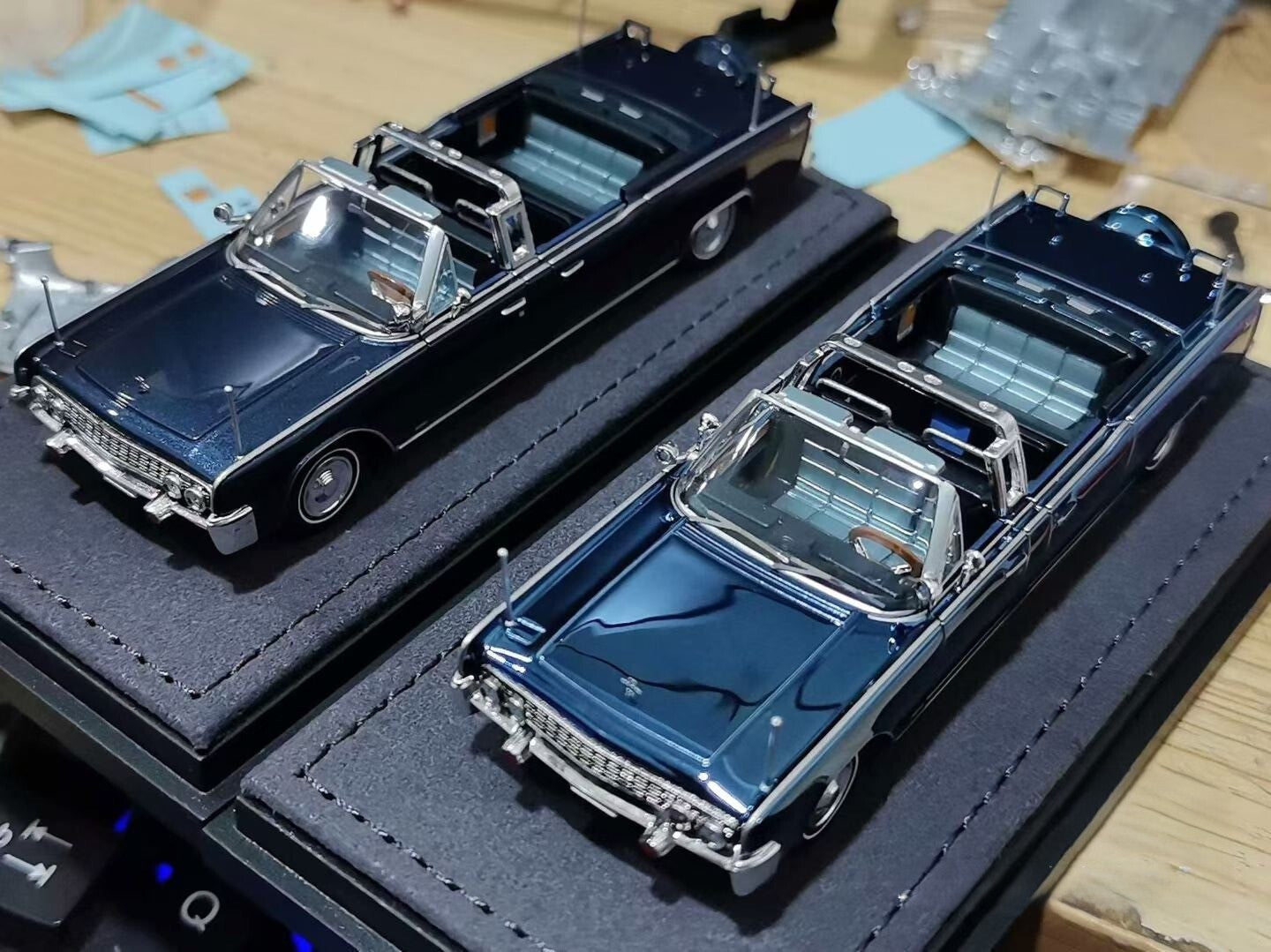 GOC Lincoln Continental SS-100-X JFK Presidential Car 1/64 Model