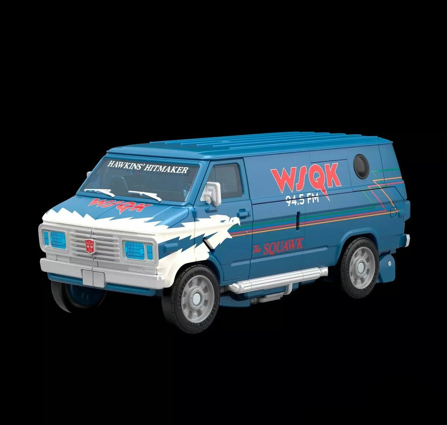 Transformers Stranger Things Soundwave Freakency InTRAX Van Set