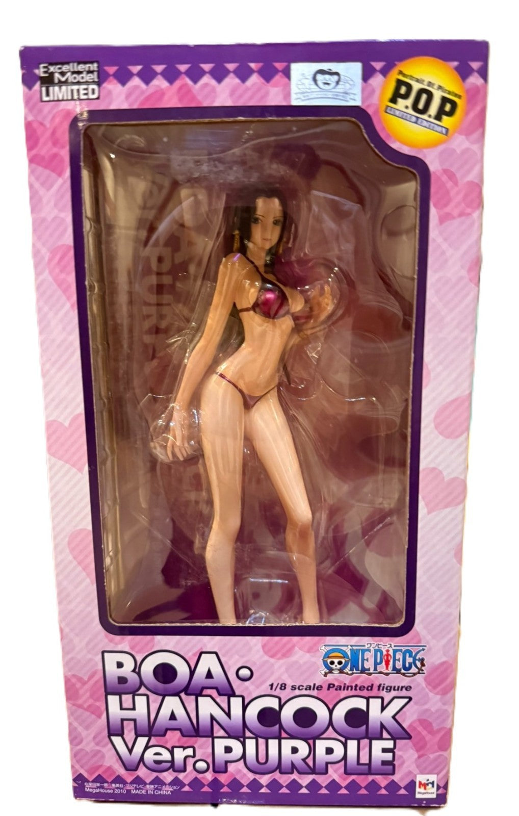 MegaHouse POP Limited Boa Hancock 1/8 Scale Figure Ver. Purple One Piece Bandai