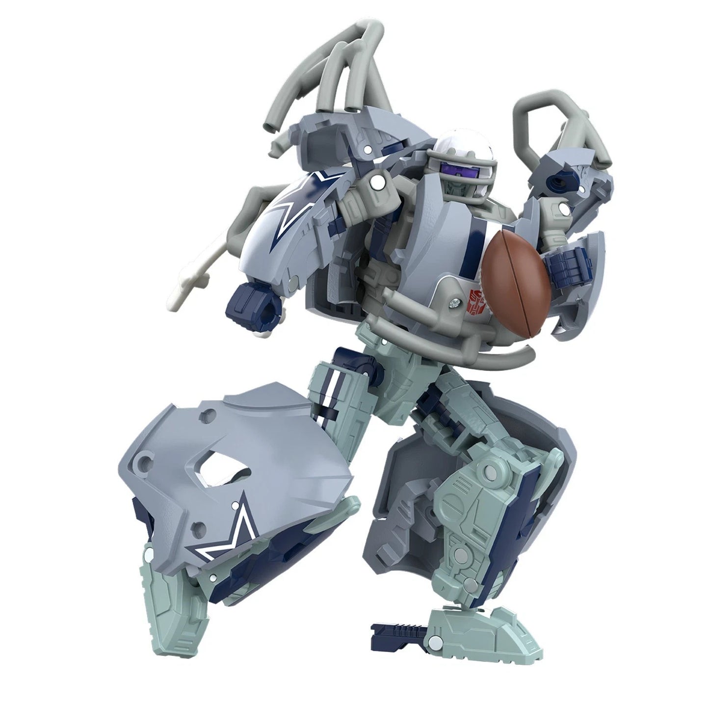 Starblitz Dallas Cowboys Transformers NFL Helmet Robot Hasbro Figure New