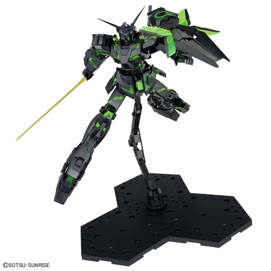 MG 1/100 Unicorn Gundam Ecopla Neon Green Recirculation Limited Bandai Model Kit