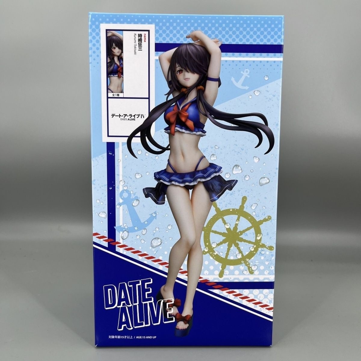 Date A Live Kurumi Tokisaki Marine Style Swimsuit Figure Taito Prize Japan NEW