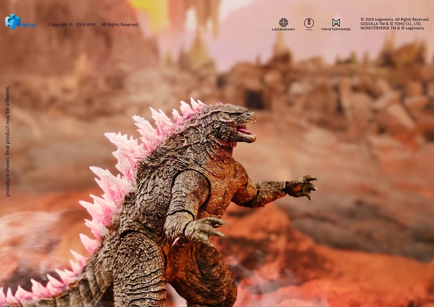 Evolved Godzilla New Empire Figure Exquisite Basic Godzilla x Kong Monsterverse