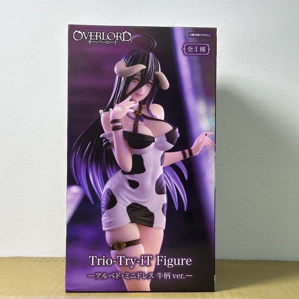 Overlord Albedo Cow Dress Trio-Try-iT Figure Banpresto Japan Anime