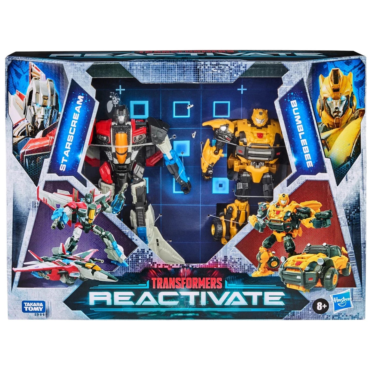 Transformers Reactivate Bumblebee Starscream 2-Pack Hasbro Takara Tomy