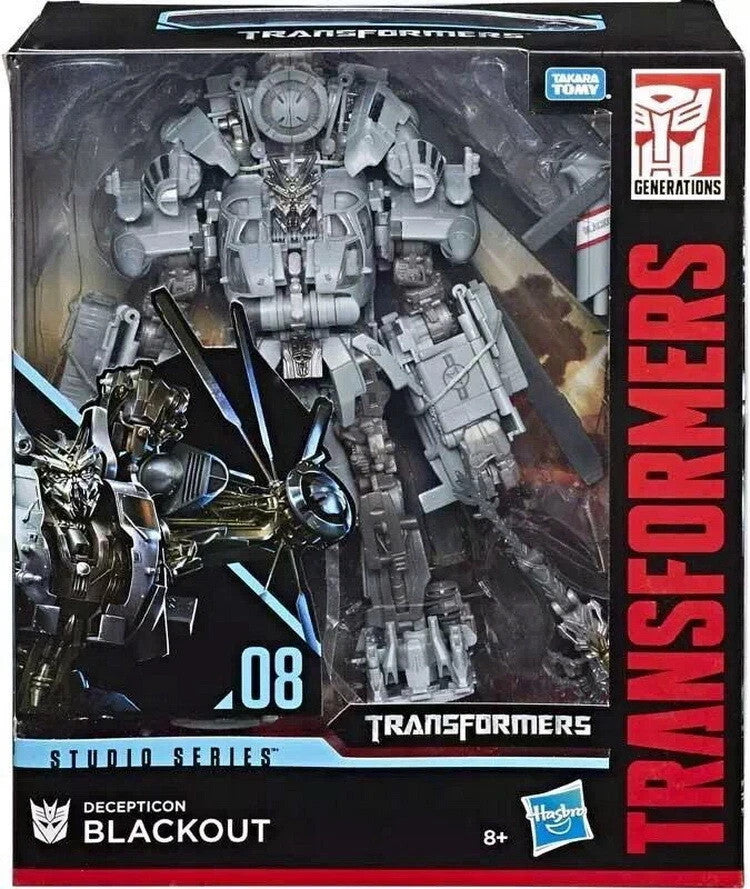 Transformers Studio Series SS08 Blackout Decepticon Movie Action Figure NEW