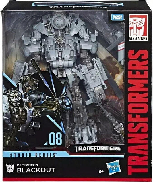 Transformers Studio Series SS08 Blackout Decepticon Movie Action Figure NEW
