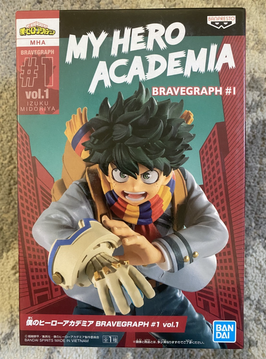 Banpresto My Hero Academia BRAVEGRAPH #1 Vol. 1 Izuku Midoriya
