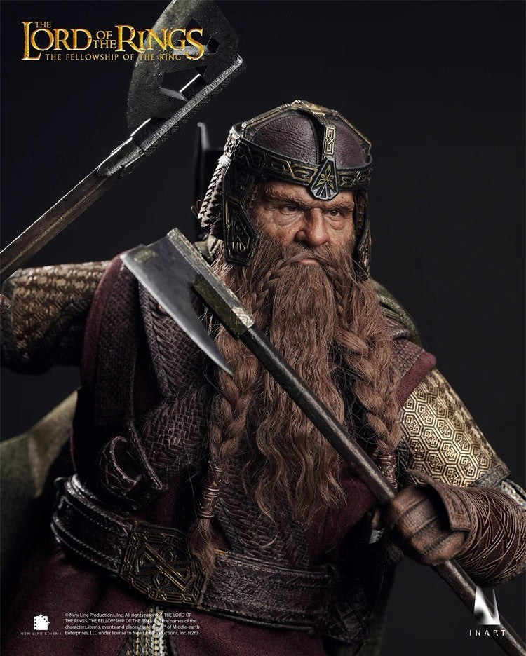 INART Gimli 1/6 Figure Lord of the Rings Fellowship Dwarf Collectible PREORDER