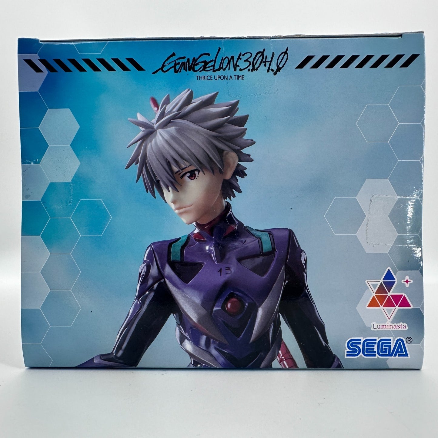 Kaworu Nagisa × Spear of Longinus Evangelion 30th SEGA Luminasta Figure New