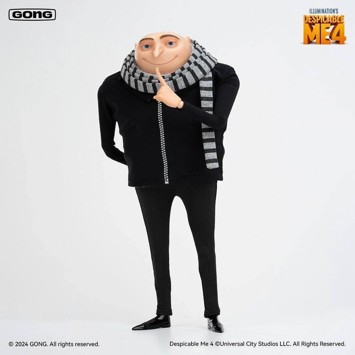 GONG Despicable Me 4 Gru 1/8 Scale Collectible Figure Pop Mart