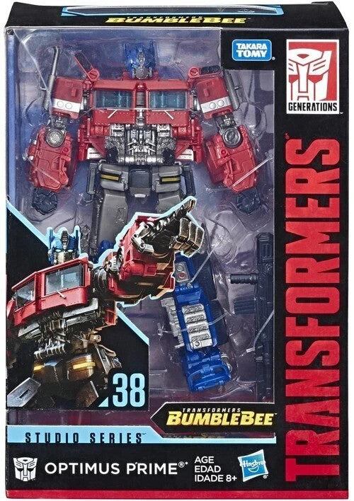 Transformers Studio Series SS38 Optimus Prime Bumblebee Movie Action Figure NEW