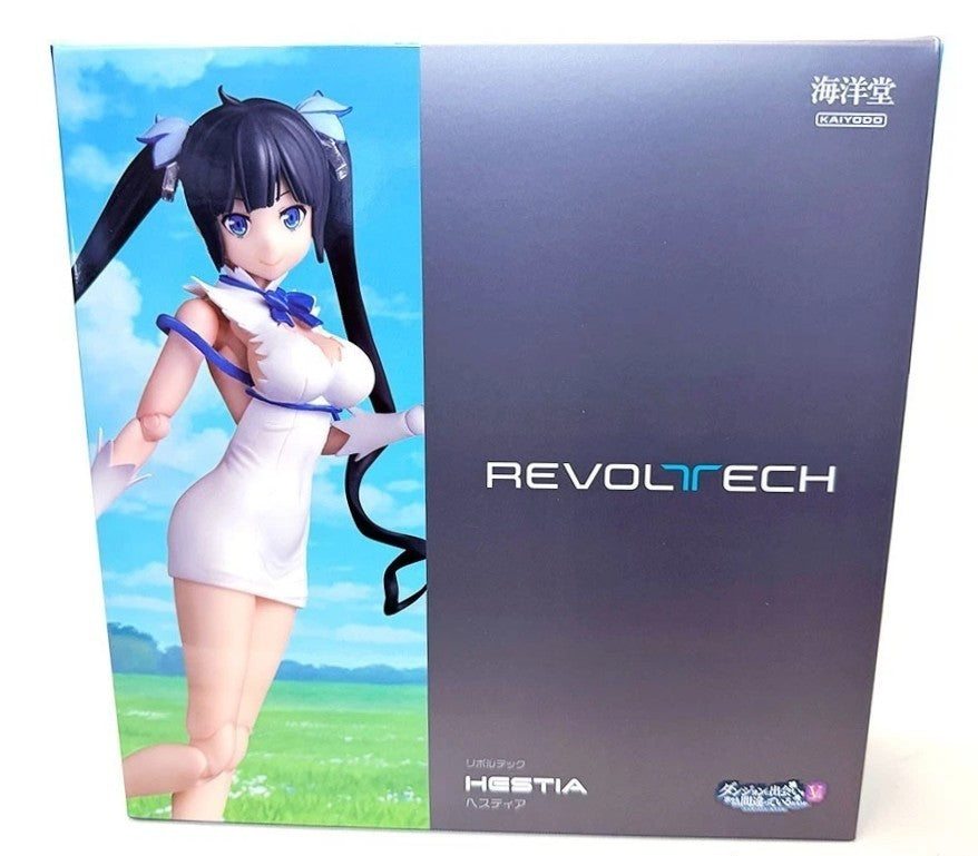 Revoltech Hestia Kaiyodo Figure DanMachi Highly Articulated Anime Figure NEW