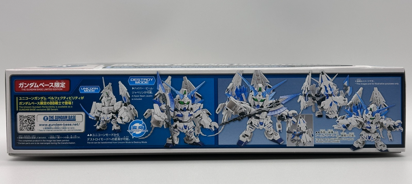 BB Senshi Gundam Base Unicorn Gundam Perfectibility Limited Edition