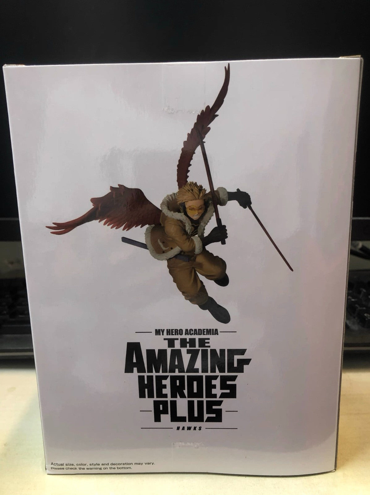 My Hero Academia The Amazing Heroes Plus Hawks Figure | Bandai Banpresto Authent