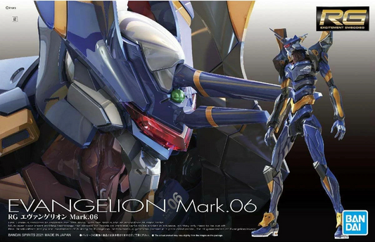 Bandai RG Evangelion Mark.06 EVA Unit Model Kit Neon Genesis RG EVA-06