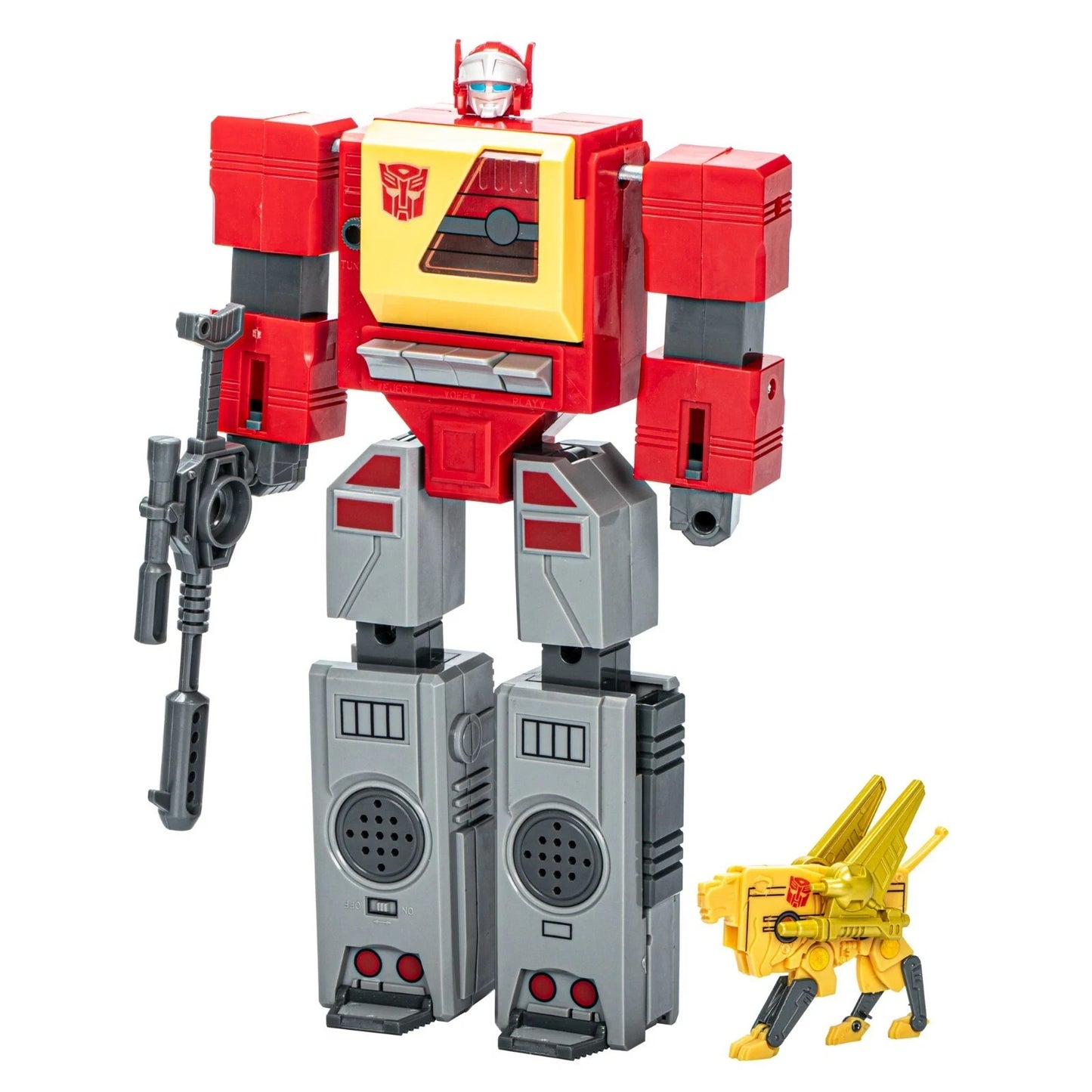 Transformers G1 Autobot Blaster & Steeljaw 40th Anniversary Reissue NEW Hasbro