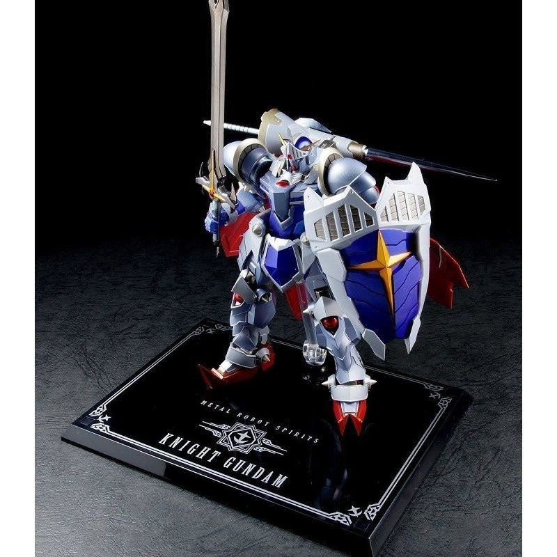 Bandai Metal Robot Spirits Knight Gundam Real Type Ver. SD Gundam Figure New