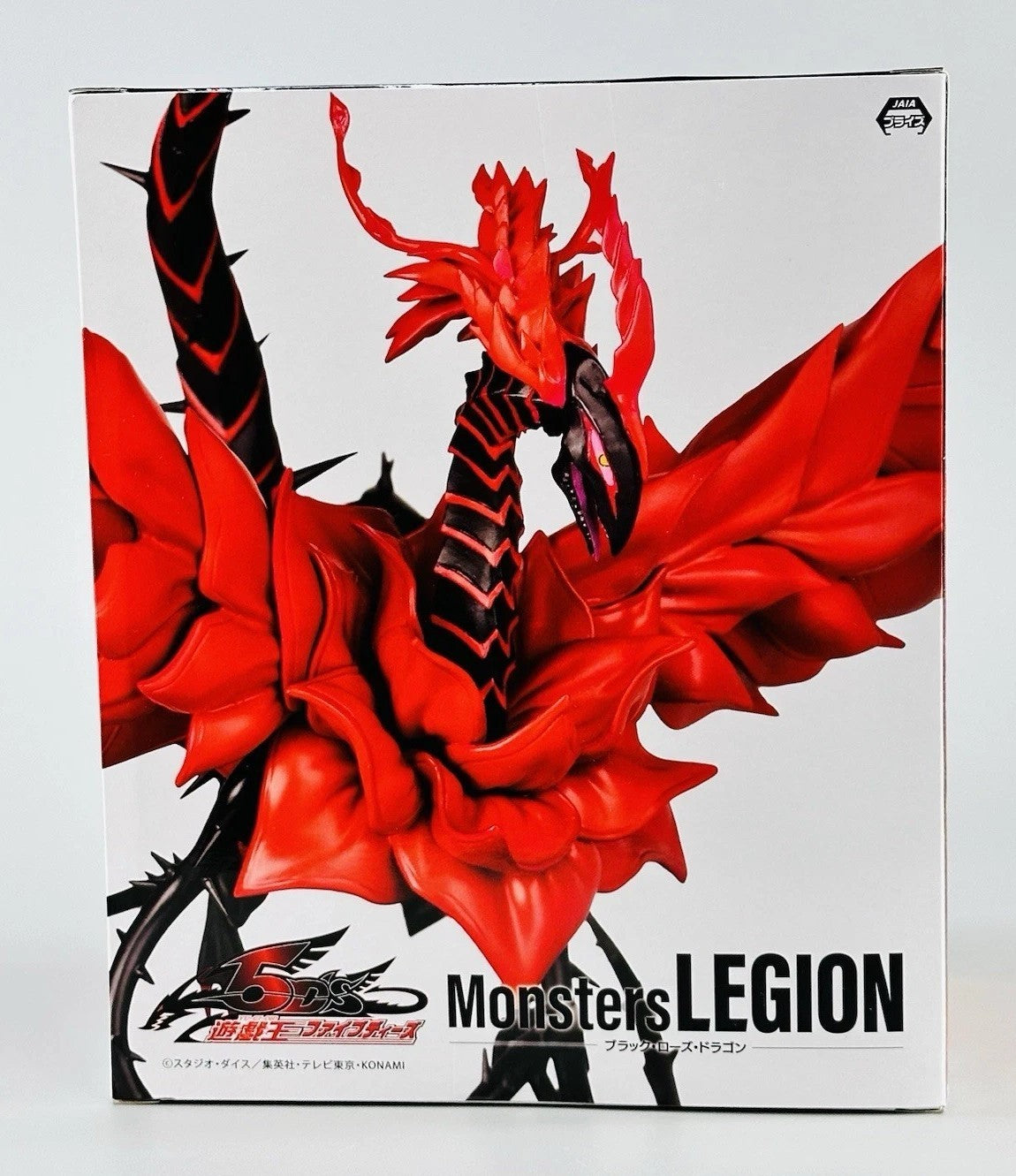 Yu-Gi-Oh Monsters LEGION Black Rose Dragon Figure Konami 5D’s Anime Statue New