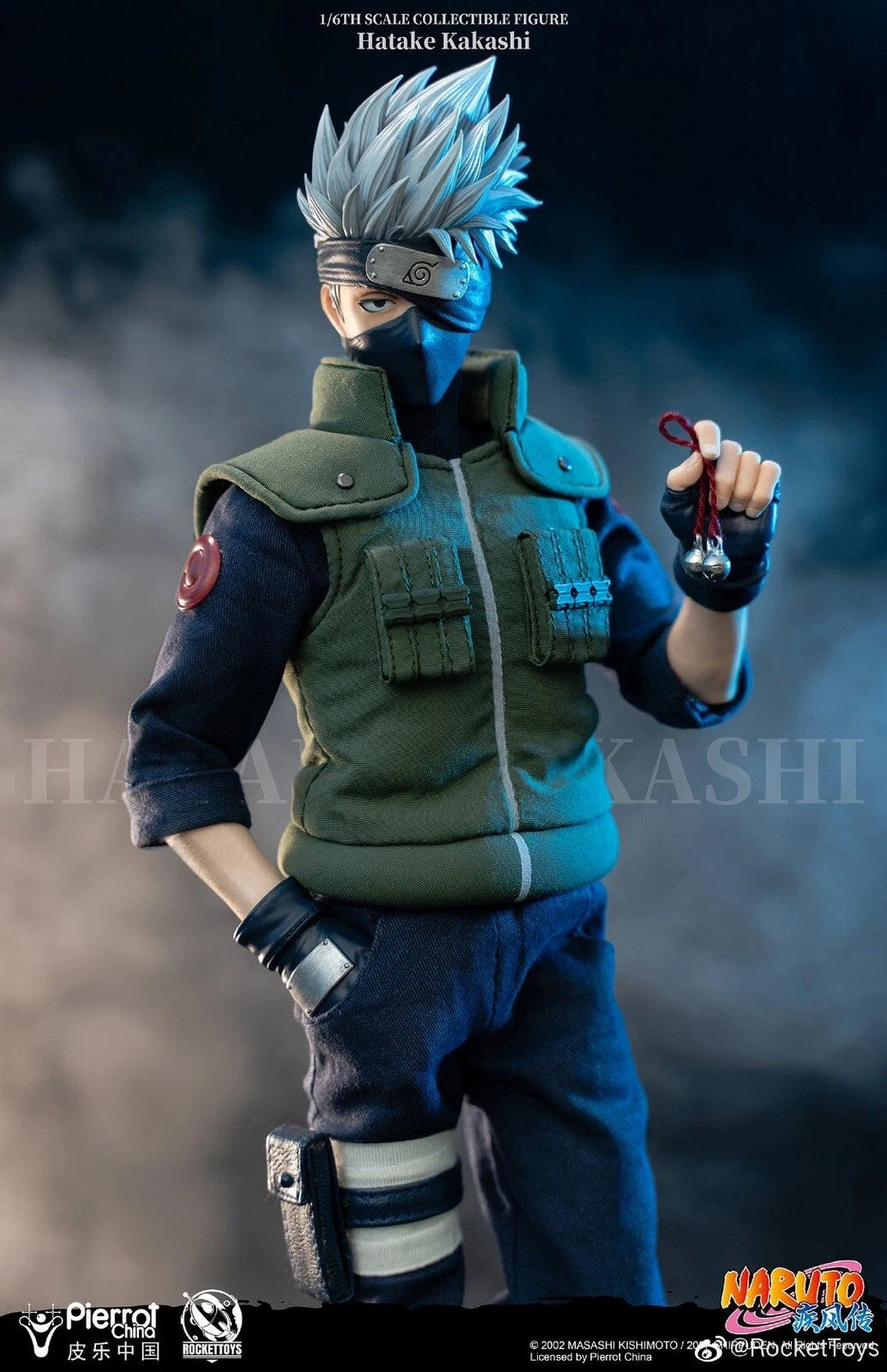 Rocket Toys Hatake Kakashi 1/6 Scale Figure Naruto Shippuden Ninja